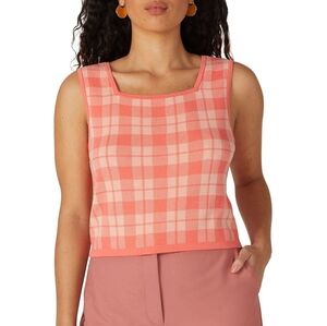 Kate Spade Coral Top SZ L New No Tags Pit To Pit 18"